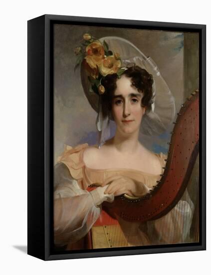 Mademoiselle Ade Sigoigne, 1829-Thomas Sully-Framed Stretched Canvas