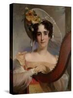 Mademoiselle Ade Sigoigne, 1829-Thomas Sully-Stretched Canvas