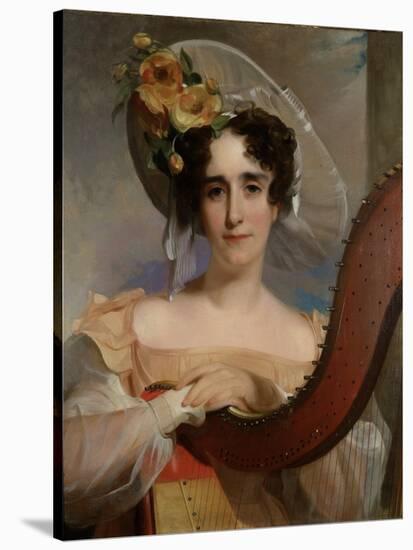 Mademoiselle Ade Sigoigne, 1829-Thomas Sully-Stretched Canvas