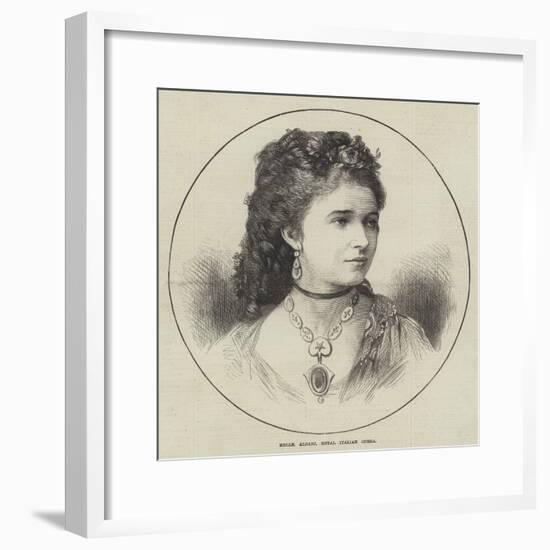 Mademoiselle Albani, Royal Italian Opera-null-Framed Giclee Print