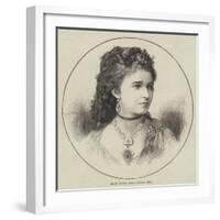 Mademoiselle Albani, Royal Italian Opera-null-Framed Giclee Print