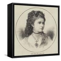 Mademoiselle Albani, Royal Italian Opera-null-Framed Stretched Canvas