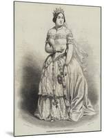 Mademoiselle Alboni as Cenerentola-Charles Baugniet-Mounted Giclee Print