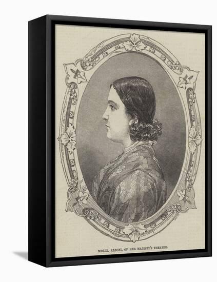 Mademoiselle Alboni, of Her Majesty's Theatre-null-Framed Stretched Canvas