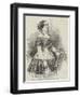 Mademoiselle Angri, of the Royal Italian Opera, Covent-Garden-null-Framed Giclee Print