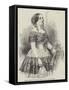 Mademoiselle Angri, of the Royal Italian Opera, Covent-Garden-null-Framed Stretched Canvas