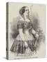 Mademoiselle Angri, of the Royal Italian Opera, Covent-Garden-null-Stretched Canvas