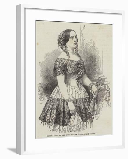 Mademoiselle Angri, of the Royal Italian Opera, Covent-Garden-null-Framed Giclee Print