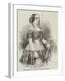 Mademoiselle Angri, of the Royal Italian Opera, Covent-Garden-null-Framed Giclee Print