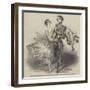 Mademoiselle Carlotta Grisi and M Silvain, in the New Ballet of Paquita, at Drury-Lane Theatre-null-Framed Giclee Print