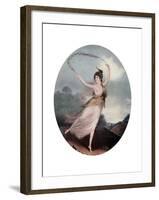 Mademoiselle Celine Parisot, 1799-Charles Turner-Framed Giclee Print