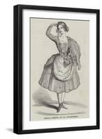 Mademoiselle Cerito, as La Vivandiere-null-Framed Giclee Print