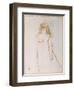 Mademoiselle Cocyte, 1900-Henri de Toulouse-Lautrec-Framed Giclee Print