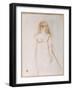 Mademoiselle Cocyte, 1900-Henri de Toulouse-Lautrec-Framed Giclee Print