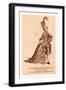 Mademoiselle De Beaumont or the Chevalier D'Eon-null-Framed Giclee Print