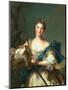 Mademoiselle De Migieu as Diana, 1742-Jean-Marc Nattier-Mounted Giclee Print