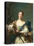 Mademoiselle De Migieu as Diana, 1742-Jean-Marc Nattier-Stretched Canvas