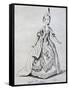 Mademoiselle Dubois in Role of Josabeth in Athalie-Jean Racine-Framed Stretched Canvas