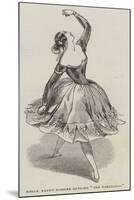 Mademoiselle Fanny Elssler Dancing The Saragossa-null-Mounted Giclee Print