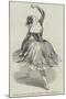 Mademoiselle Fanny Elssler Dancing The Saragossa-null-Mounted Giclee Print