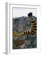 Mademoiselle - February 1966-George Barkentin-Framed Premium Giclee Print