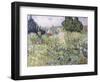 Mademoiselle Gachet in Her Garden at Auvers-Sur-Oise, c.1890-Vincent van Gogh-Framed Premium Giclee Print