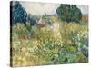Mademoiselle Gachet in Her Garden at Auvers-Sur-Oise (Mademoiselle Gachet-Vincent van Gogh-Stretched Canvas