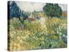 Mademoiselle Gachet in Her Garden at Auvers-Sur-Oise (Mademoiselle Gachet-Vincent van Gogh-Stretched Canvas