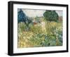 Mademoiselle Gachet in Her Garden at Auvers-Sur-Oise (Mademoiselle Gachet-Vincent van Gogh-Framed Art Print