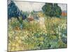 Mademoiselle Gachet in Her Garden at Auvers-Sur-Oise (Mademoiselle Gachet-Vincent van Gogh-Mounted Art Print