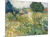 Mademoiselle Gachet in Her Garden at Auvers-Sur-Oise (Mademoiselle Gachet-Vincent van Gogh-Mounted Art Print