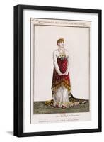 Mademoiselle Georges in Role of Athalie, Illustration for Tragedy Athalie-Jean Racine-Framed Giclee Print