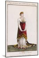 Mademoiselle Georges in Role of Athalie, Illustration for Tragedy Athalie-Jean Racine-Mounted Giclee Print