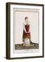 Mademoiselle Georges in Role of Athalie, Illustration for Tragedy Athalie-Jean Racine-Framed Premium Giclee Print