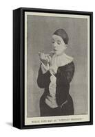 Mademoiselle Jane May as L'Enfant Prodigue-null-Framed Stretched Canvas