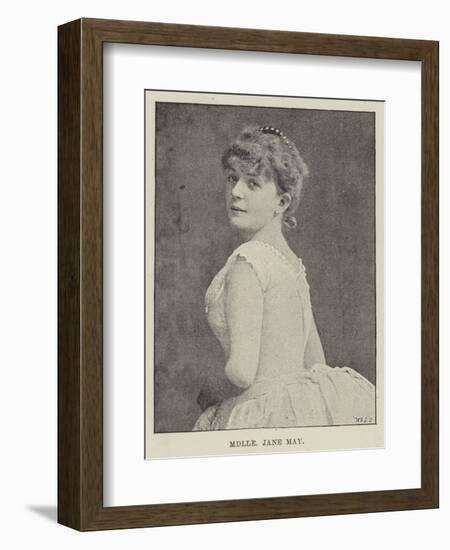 Mademoiselle Jane May-null-Framed Giclee Print