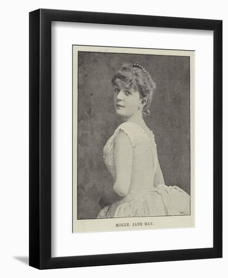 Mademoiselle Jane May-null-Framed Giclee Print