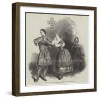 Mademoiselle Jenny Lind as Alice, at Her Majesty's Theatre-null-Framed Giclee Print