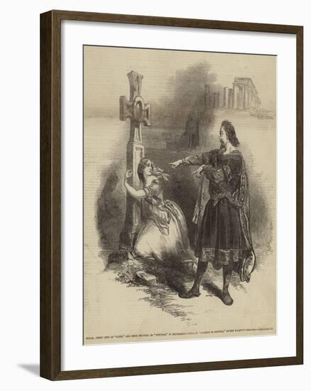 Mademoiselle Jenny Lind as Alice-null-Framed Giclee Print