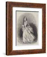 Mademoiselle Jenny Lind, as Lucia Di Lammermoor, at Her Majesty's Theatre-Charles Baugniet-Framed Giclee Print