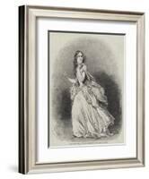 Mademoiselle Jenny Lind, as Lucia Di Lammermoor, at Her Majesty's Theatre-Charles Baugniet-Framed Giclee Print