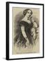 Mademoiselle Jenny Ney, of the Royal Italian Opera-null-Framed Giclee Print