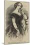 Mademoiselle Jenny Ney, of the Royal Italian Opera-null-Mounted Giclee Print