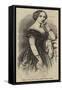 Mademoiselle Jenny Ney, of the Royal Italian Opera-null-Framed Stretched Canvas