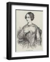 Mademoiselle Johanna Wagner-null-Framed Premium Giclee Print