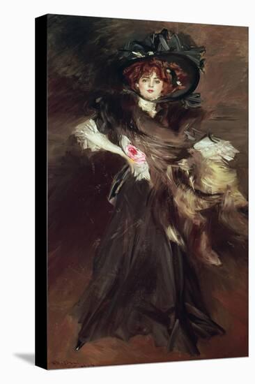 Mademoiselle Lanthelme, 1907-Giovanni Boldini-Stretched Canvas