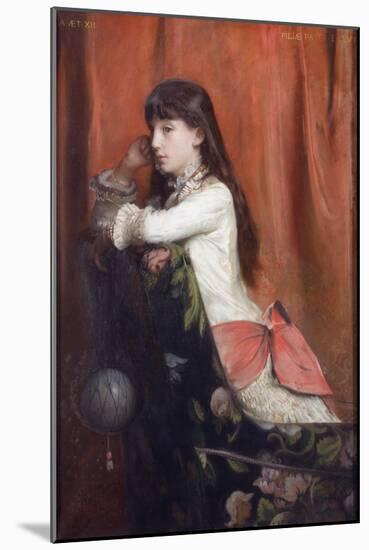 Mademoiselle Lia Levy, 1882-Emile Levy-Mounted Giclee Print