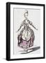 Mademoiselle Lionnois in Role of Matelotte in Savage Islands, Ballet Performed in Fontainebelu-null-Framed Giclee Print