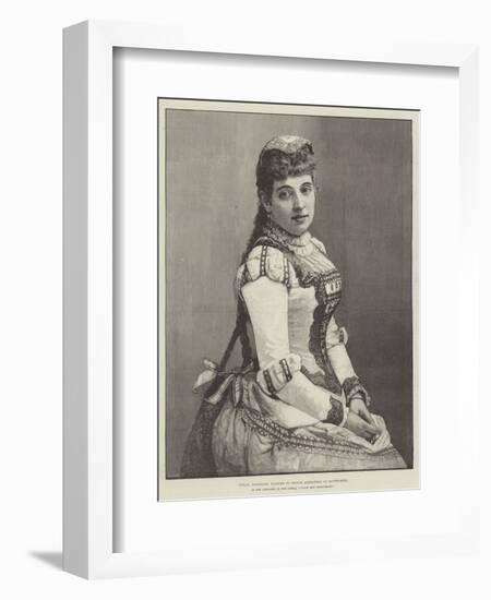 Mademoiselle Loisinger-null-Framed Giclee Print