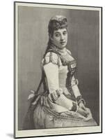 Mademoiselle Loisinger-null-Mounted Giclee Print
